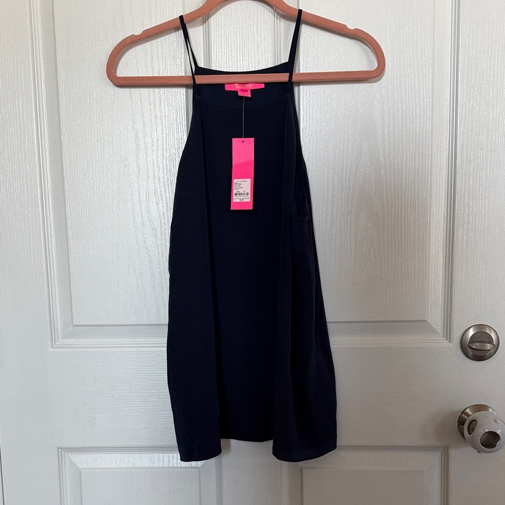 Lilly Pulitzer Navy Tank Top